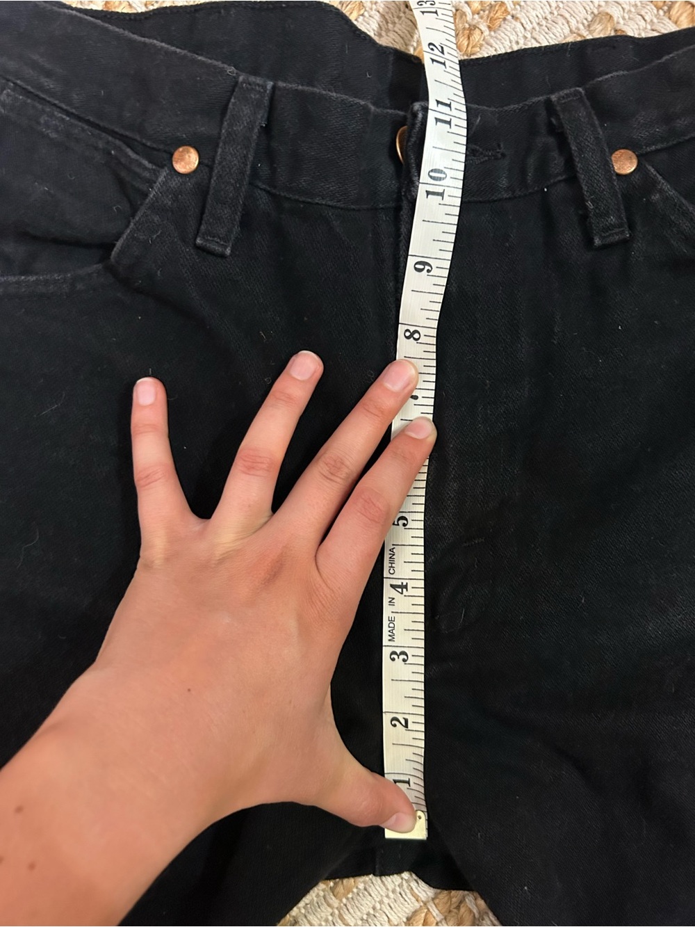 Wrangler Black Straight-Leg Jeans - Picture 4 of 8
